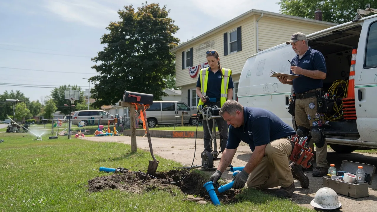 Slab Leak Repair in Wolcottville, IN near me
